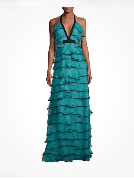 Sachin + Babi Dresses & Skirts - NWT LOTTIE TEAL Sachin and Babi exclusive NM Silk ORGANZA Gown SZ 8 $795 MSRP